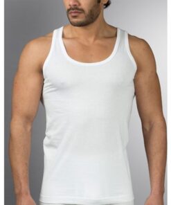 فانلة حمالة ممشط ابيض جيت