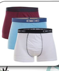 عرض بوكسر دايس ليكرا ساده ال3 قطع