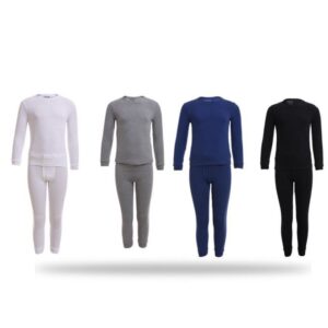 طقم دفاية رجالي انترلوك قطونيل - عرض 3 قطع