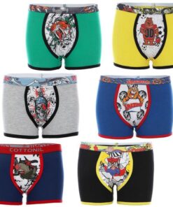 بوكسر بارتي قطونيل  اطفالي مقاسات من 1/2 3/4 5/6  - عرض 3 قطع