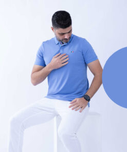 تيشرت بولو رجالي صيفي من قطونيل روكيت