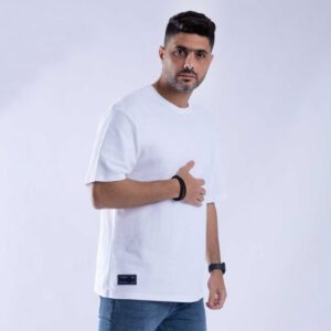 تي شيرت اوفر سايز رجالي صيفي من قطونيل روكيت