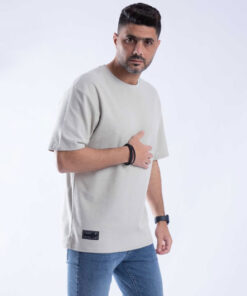 تي شيرت اوفر سايز رجالي صيفي من قطونيل روكيت