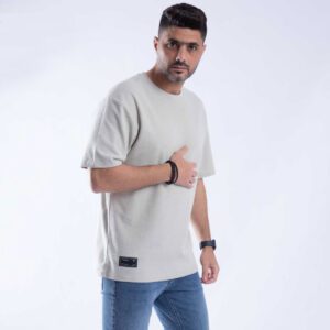 تي شيرت اوفر سايز رجالي صيفي من قطونيل روكيت