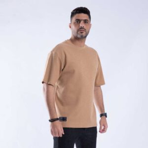 تي شيرت اوفر سايز رجالي صيفي من قطونيل روكيت