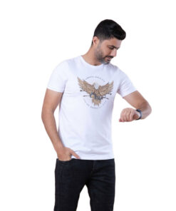 تي شيرت راوند رجالي صيفي من قطونيل روكيت