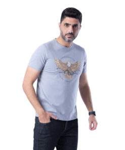 تي شيرت راوند رجالي صيفي من قطونيل روكيت