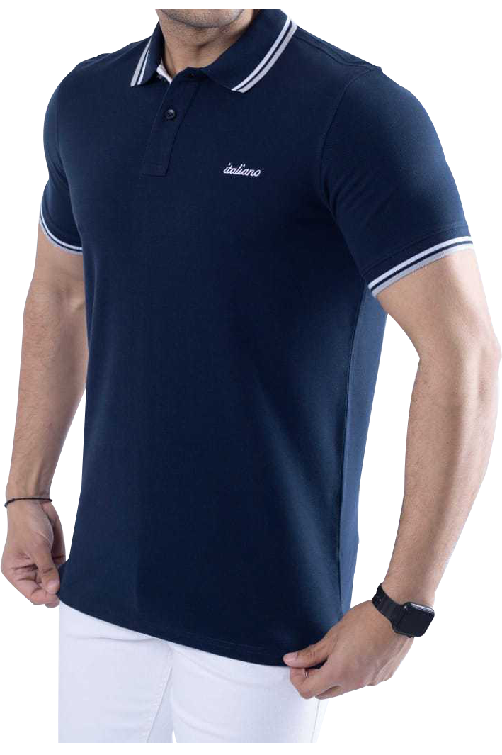 تيشرت بولو جديد رجالي صيفي من قطونيل روكيت👕 (1) تيشرت بولو جديد رجالي صيفي من قطونيل روكيت👕