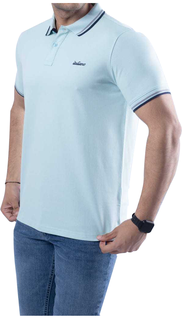 تيشرت بولو جديد رجالي صيفي من قطونيل روكيت👕 (4) تيشرت بولو جديد رجالي صيفي من قطونيل روكيت👕