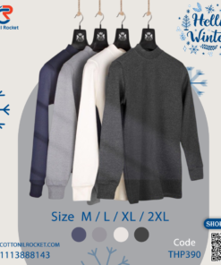 جديد تيشرت كم هاف كول شتوي رجالي - روند توكيل/ مور❄️