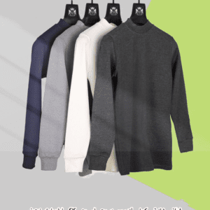 جديد تيشرت كم هاف كول شتوي رجالي - روند توكيل/ مور❄️