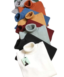 هاف كول رجالي شتوي صوف مستورد رقبة عالية ونصف رقبة❄️☃️