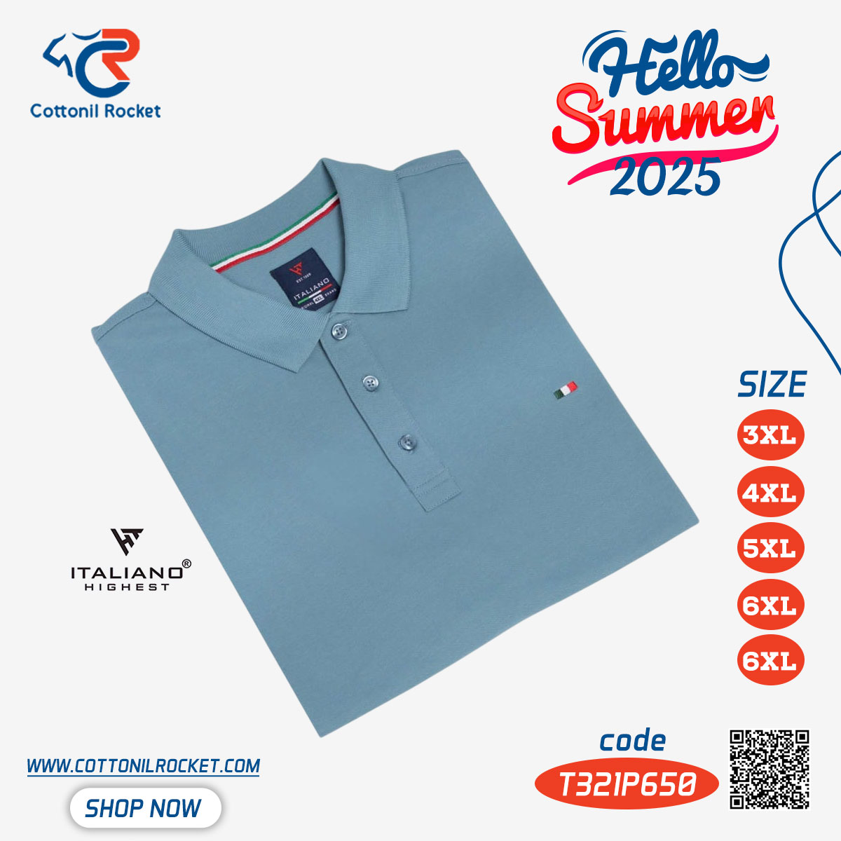 تيشيرت رجالي صيفي ايطاليانو مقاسات خاصة ياقة تيشيرت رجالي صيفي ايطاليانو مقاسات خاصة ياقة