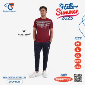 ترينج راوند رجالي صيفي توكيل ايطاليانو