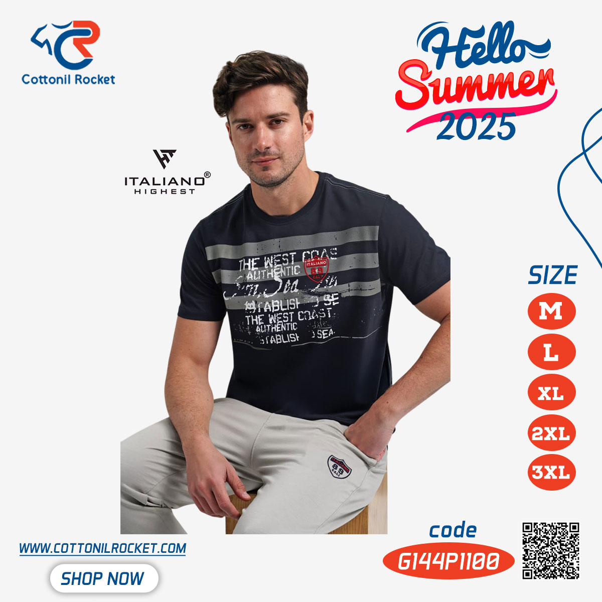 ترينج راوند رجالي صيفي توكيل ايطاليانو ترينج راوند رجالي صيفي توكيل ايطاليانو