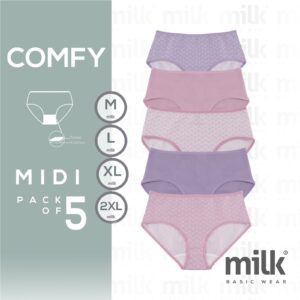 عرض باك 5 بكيني ميدي كومفي فوطة - توكيل ميلك الأصلي