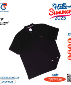 تيشيرت رجالي صيفي ايطاليانو مقاسات خاصة ياقة