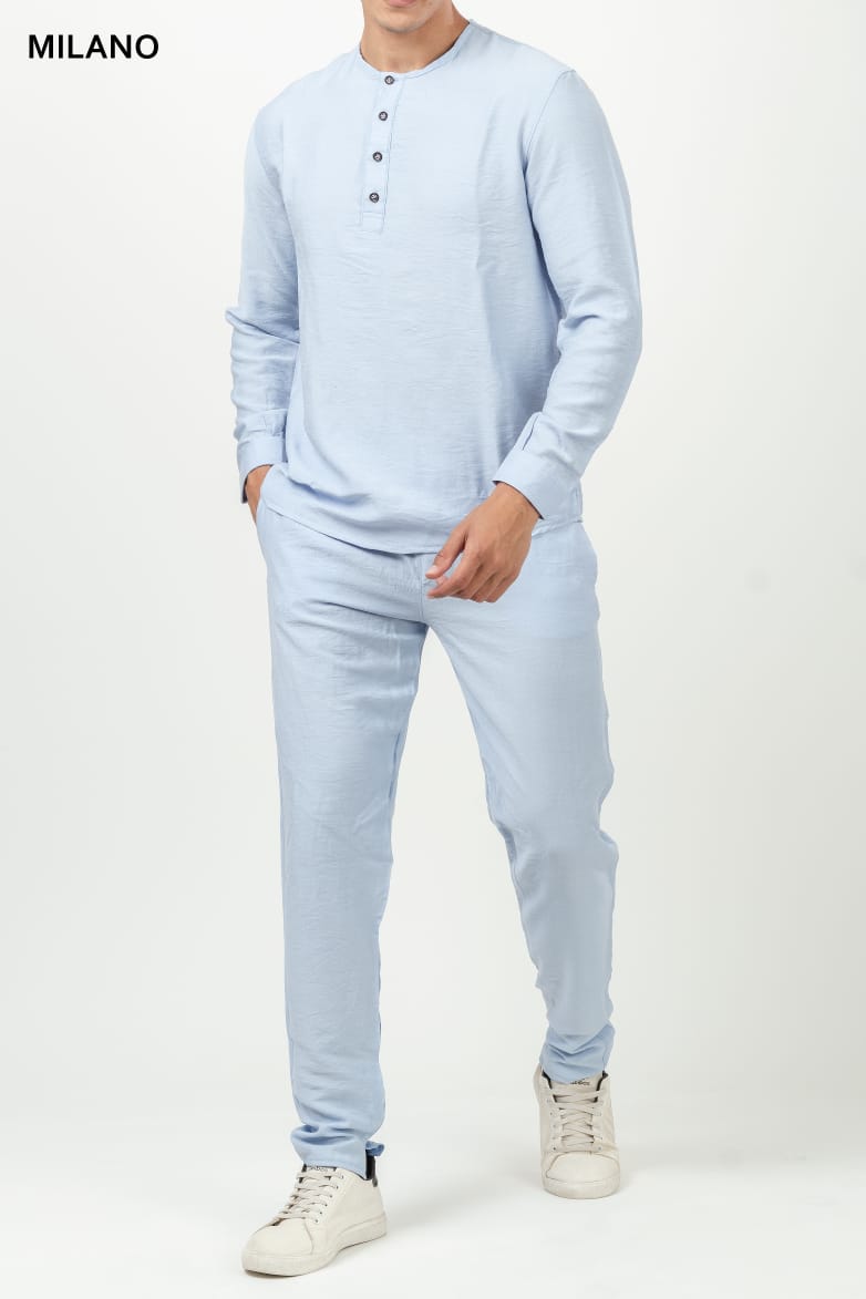 ترينج رجالي صيفي جديد – كتان مستورد 100% ترينج رجالي صيفي جديد – كتان مستورد 100%