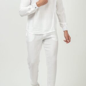 ترينج رجالي صيفي جديد – كتان مستورد 100%