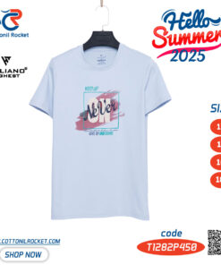 تيشيرت أطفالي محير صيفي من توكيل إيطاليانو – قطن 100% وألوان تعيش