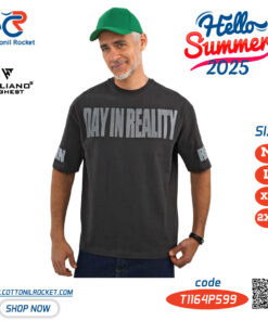 جديد تيشيرت أوفر سايز رجالي ستايل صيفي مريح توكيل ايطاليانو