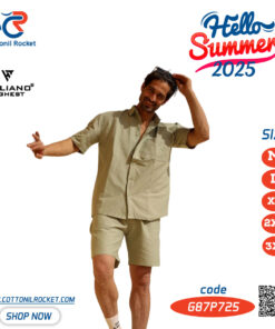 ترينج رجالي صيفي شورت توكيل بلانك