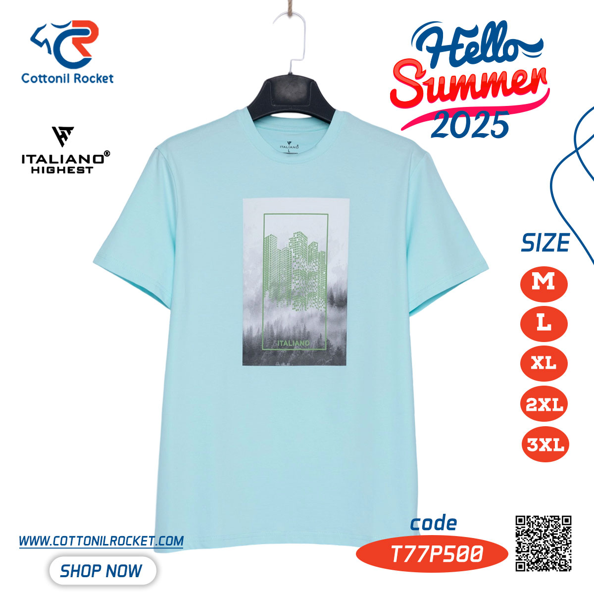 اجدد تشيرت رجالي صيفي راحة ومرونة توكيل ايطاليانو اجدد تشيرت رجالي صيفي راحة ومرونة توكيل ايطاليانو