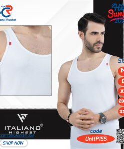 حمالة قطن سادة من ايطاليانو ابيض والوان