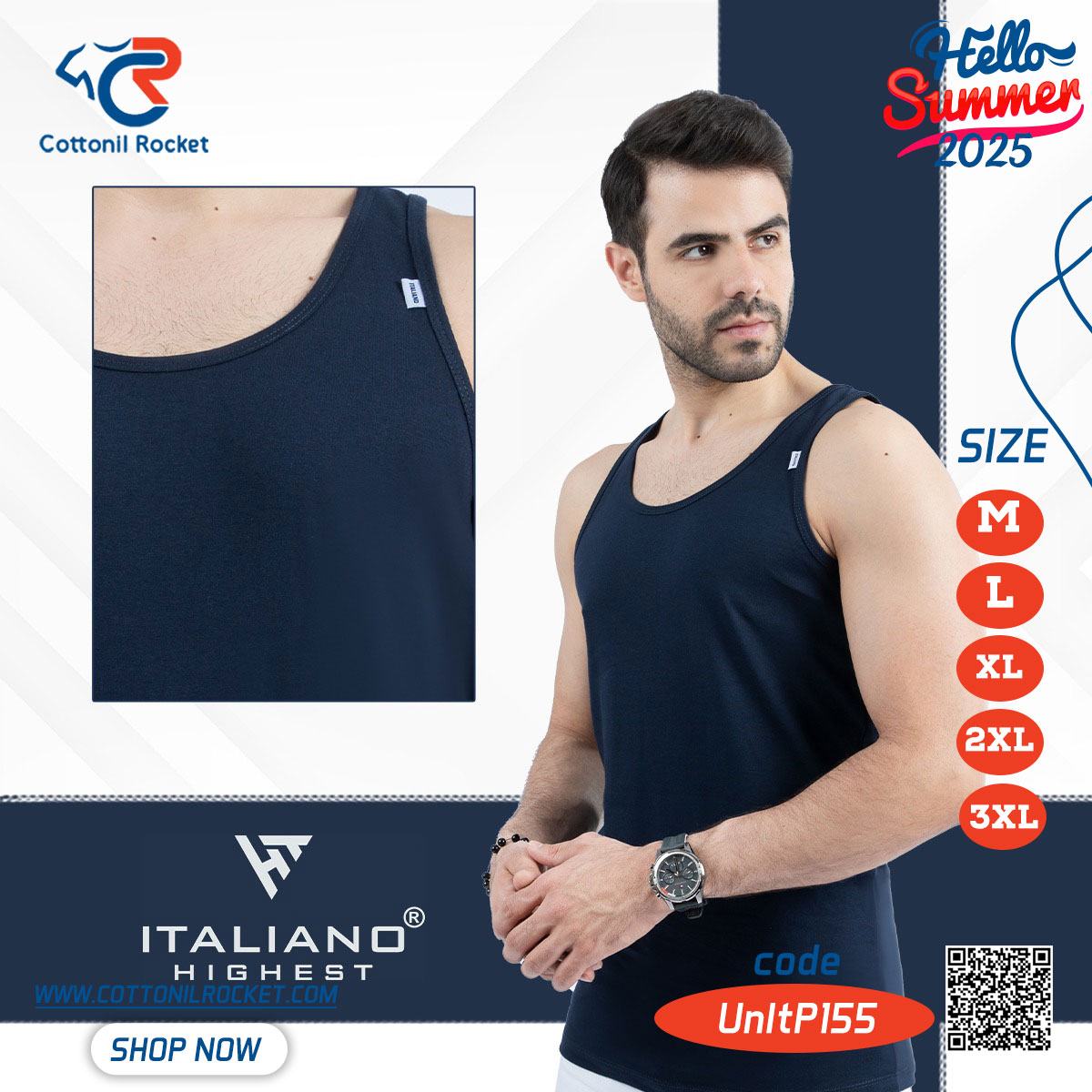 حمالة قطن سادة من ايطاليانو ابيض والوان حمالة قطن سادة من ايطاليانو ابيض والوان