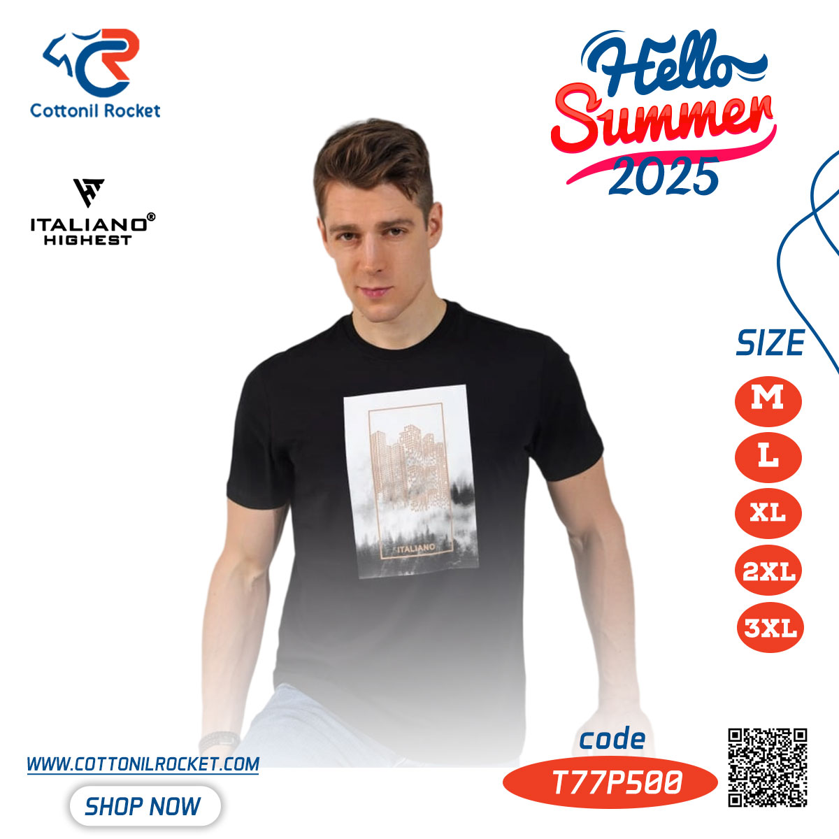 اجدد تشيرت رجالي صيفي راحة ومرونة توكيل ايطاليانو اجدد تشيرت رجالي صيفي راحة ومرونة توكيل ايطاليانو