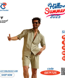 ترينج رجالي صيفي شورت توكيل بلانك