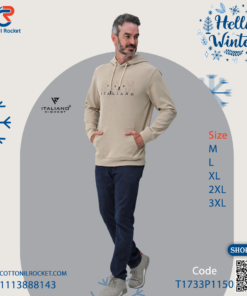 سويت شيرت رجالي شتوي كابيشوه – توكيل إيطاليانو