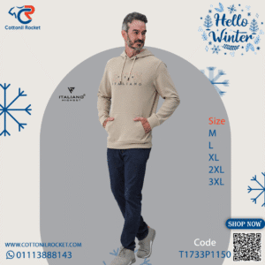 سويت شيرت رجالي شتوي كابيشوه – توكيل إيطاليانو