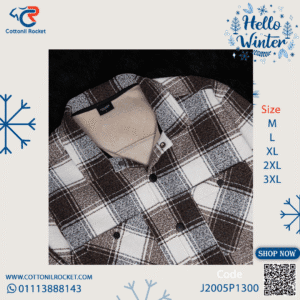 جاكيت شميز رجالي شتوي بياقة ماركة ايطاليانو