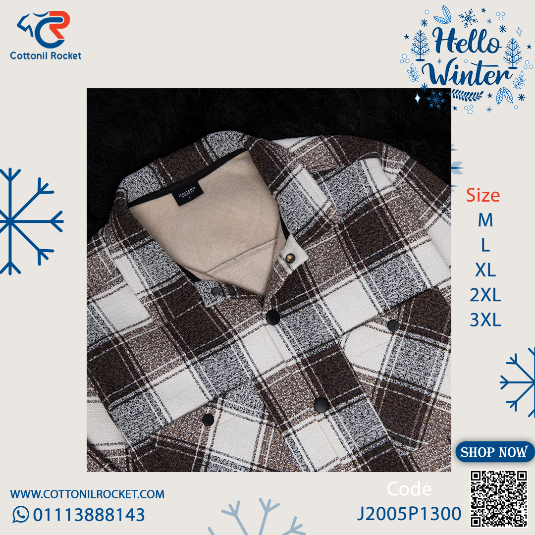 جاكيت شميز رجالي شتوي بياقة ماركة ايطاليانو جاكيت شميز رجالي شتوي بياقة ماركة ايطاليانو