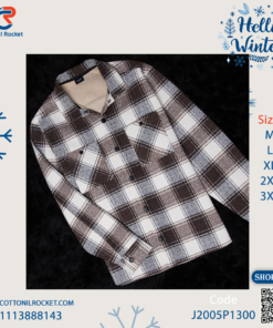 جاكيت شميز رجالي شتوي بياقة ماركة ايطاليانو