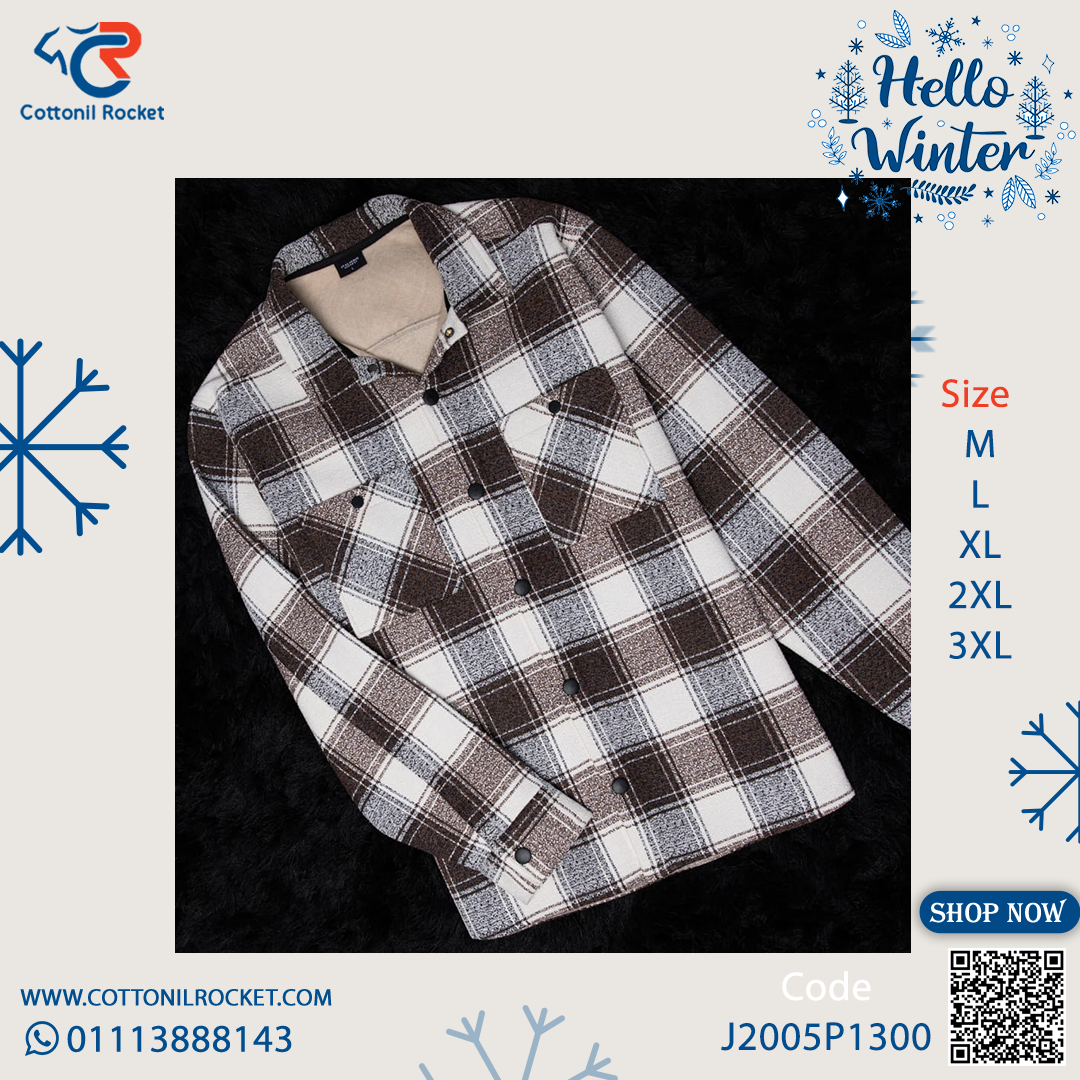 جاكيت شميز رجالي شتوي بياقة ماركة ايطاليانو جاكيت شميز رجالي شتوي بياقة ماركة ايطاليانو