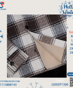 جاكيت شميز رجالي شتوي بياقة ماركة ايطاليانو