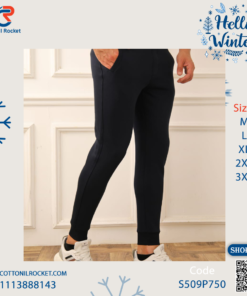 بنطلون سويت بانتس رجالي شتوي ميلتون قطن توكيل إيطاليانو