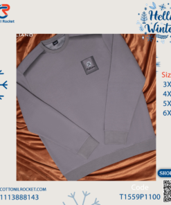 تيشيرت رجالي شتوي راوند – مقاسات خاصة توكيل ايطاليانو