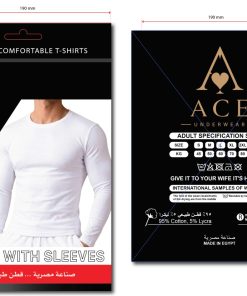 أندر شيرت ACE بخصم المصنع خامة تقيلة وراحة وتوفير
